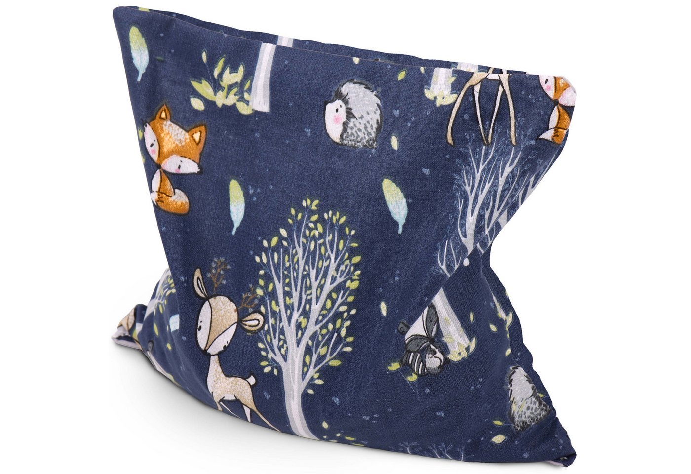 Amilian Kirschkernkissen Nacken Schulter - Kirschkernkissen Mikrowelle 22x22cm - Körnerkissen, Füllung: 100% Kirschkerne - Bezug: 100% Baumwolle, Wärmekissen, Wärmekompresse, Kältekissen von Amilian