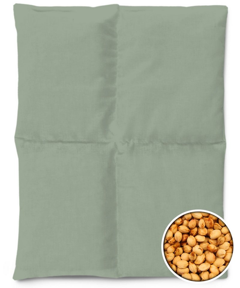 Amilian Kirschkernkissen für Mikrowelle 30x23 cm - Wärmekissen - Kältekissen, Füllung: 100% Kirschkerne, Wärmekompresse - Kirschkernkissen Nacken Schulter, Körnerkissen für Wärme- und Kälteanwendungen von Amilian