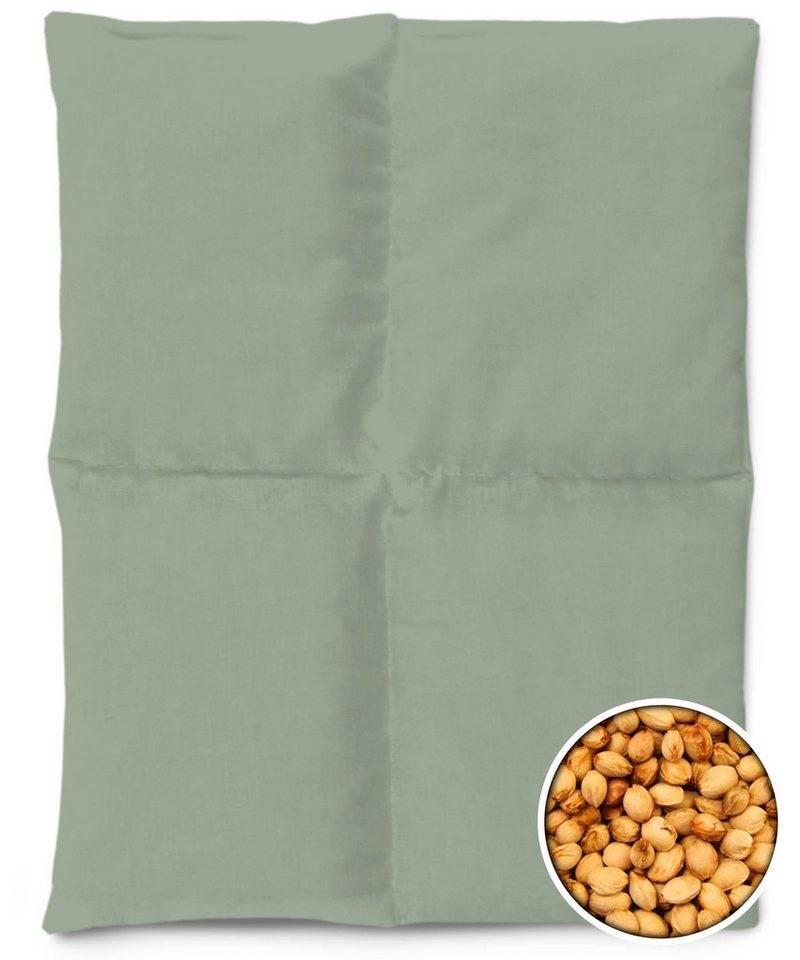 Amilian Kirschkernkissen für Mikrowelle 30x23 cm - Wärmekissen - Kältekissen, Füllung: 100% Kirschkerne, Wärmekompresse - Kirschkernkissen Nacken Schulter, Körnerkissen für Wärme- und Kälteanwendungen von Amilian