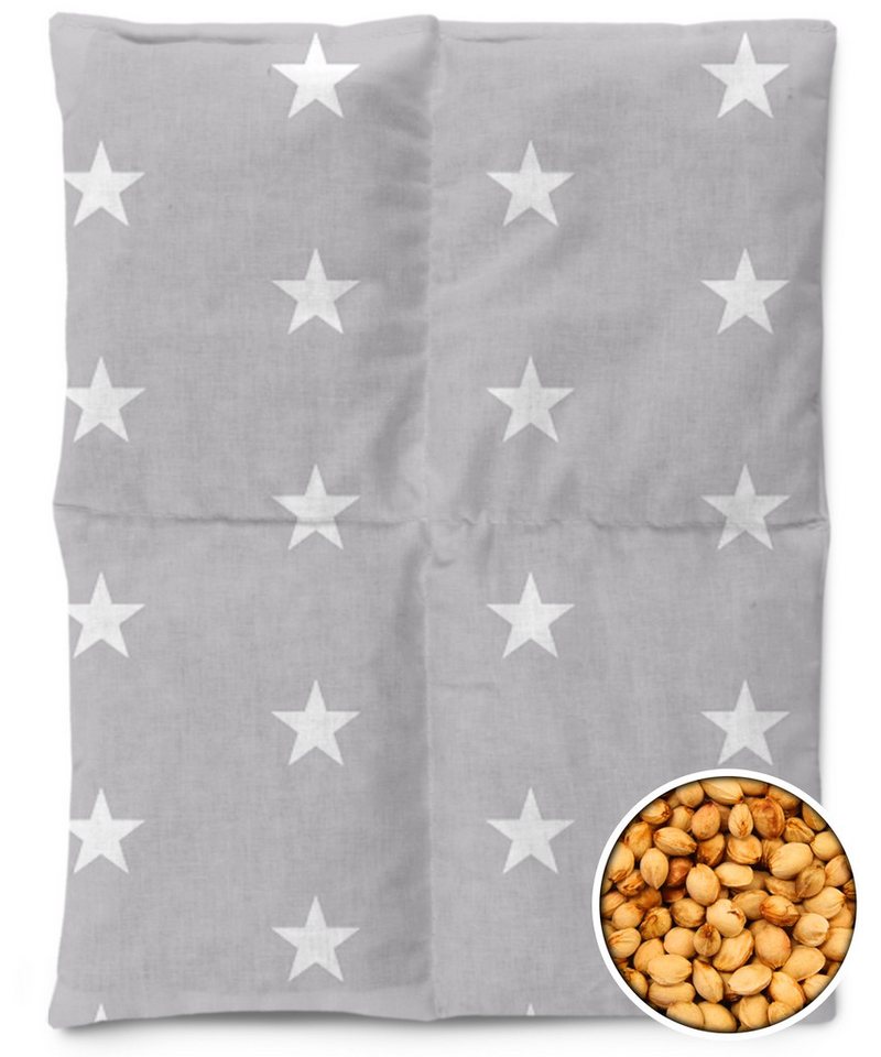 Amilian Kirschkernkissen für Mikrowelle 30x23 cm - Wärmekissen - Kältekissen, Füllung: 100% Kirschkerne, Wärmekompresse - Kirschkernkissen Nacken Schulter, Körnerkissen für Wärme- und Kälteanwendungen von Amilian