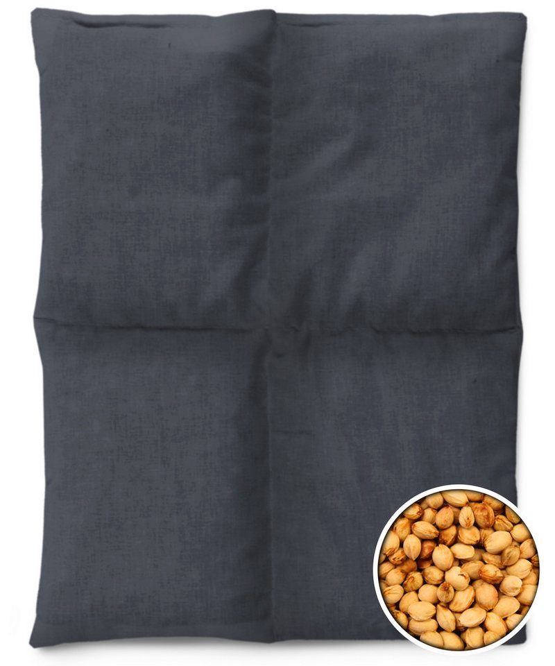 Amilian Kirschkernkissen für Mikrowelle 30x23 cm - Wärmekissen - Kältekissen, Füllung: 100% Kirschkerne, Wärmekompresse - Kirschkernkissen Nacken Schulter, Körnerkissen für Wärme- und Kälteanwendungen von Amilian