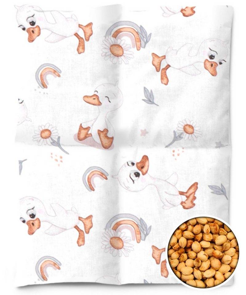 Amilian Kirschkernkissen für Mikrowelle 30x23 cm - Wärmekissen - Kältekissen, Füllung: 100% Kirschkerne, Wärmekompresse - Kirschkernkissen Nacken Schulter, Körnerkissen für Wärme- und Kälteanwendungen von Amilian