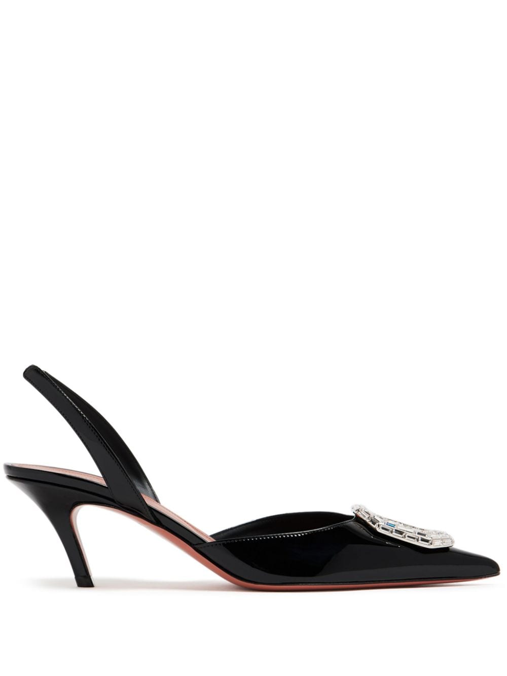 Amina Muaddi Camelia Pumps 60mm - Schwarz von Amina Muaddi