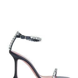 Amina Muaddi Schwarze Sandalen Für Damen von Amina Muaddi