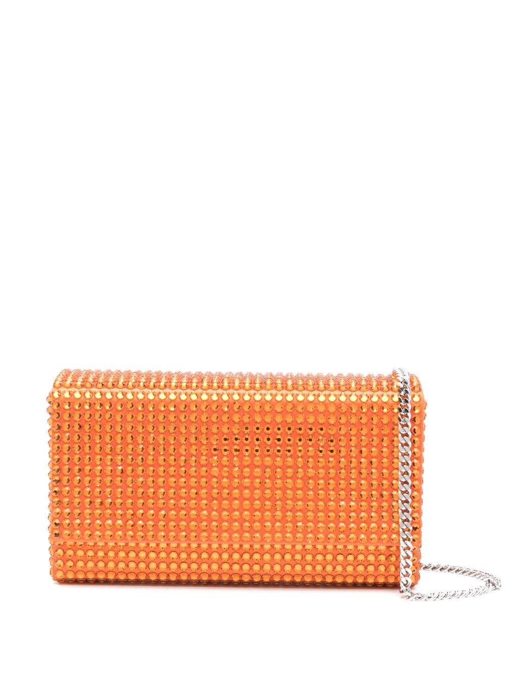 Amina Muaddi Paloma Supera Clutch - Orange von Amina Muaddi