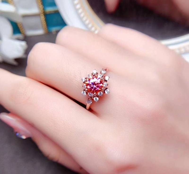 Verlobungsring | Aminaka Schmuck Ringe Trauringe Luxus Mode Spezialist Moissanite Ring Diamantring Designerschmuck von Aminaka