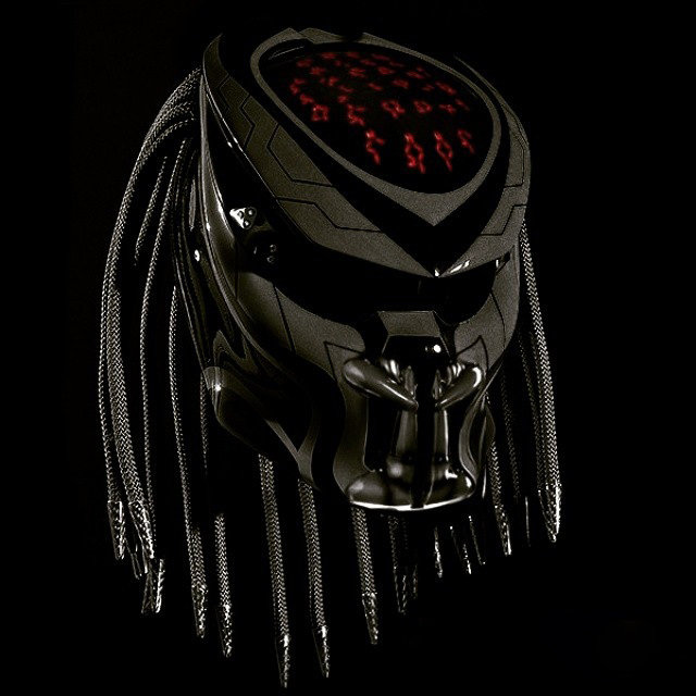 Most Predator Motorradhelm Custom Dot & Ece Approved von AmintoreID