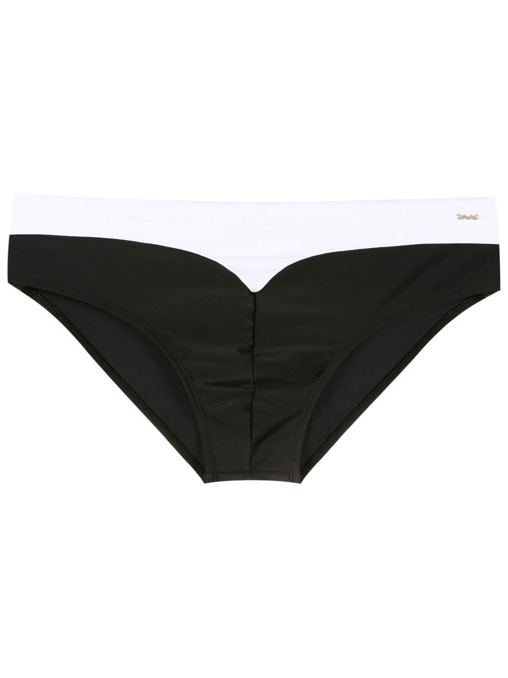 Amir Slama Badehose in Colour-Block-Optik - Schwarz von Amir Slama