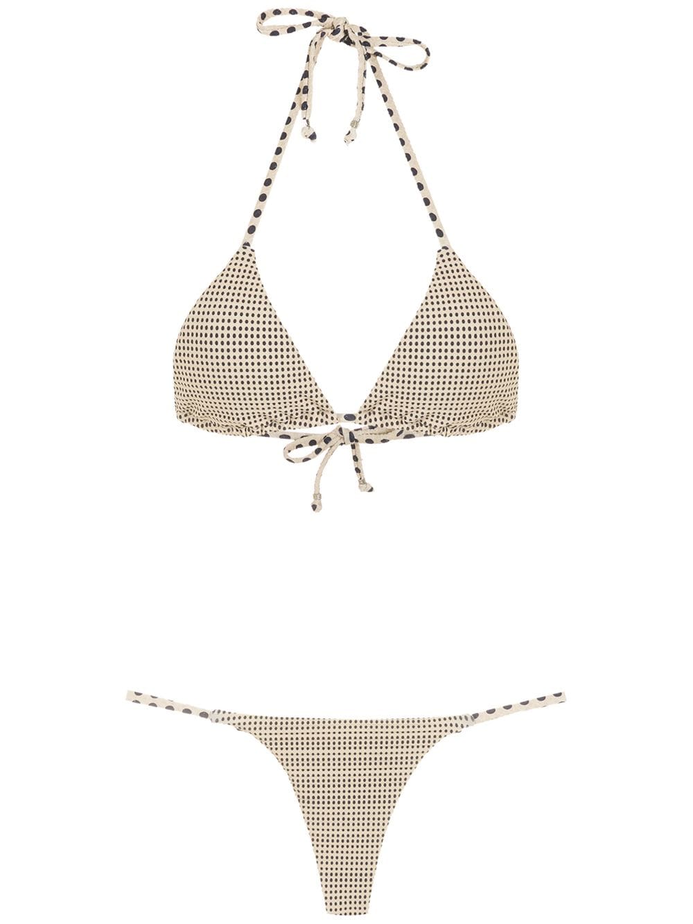 Amir Slama Bikini mit Polka Dots - Nude von Amir Slama