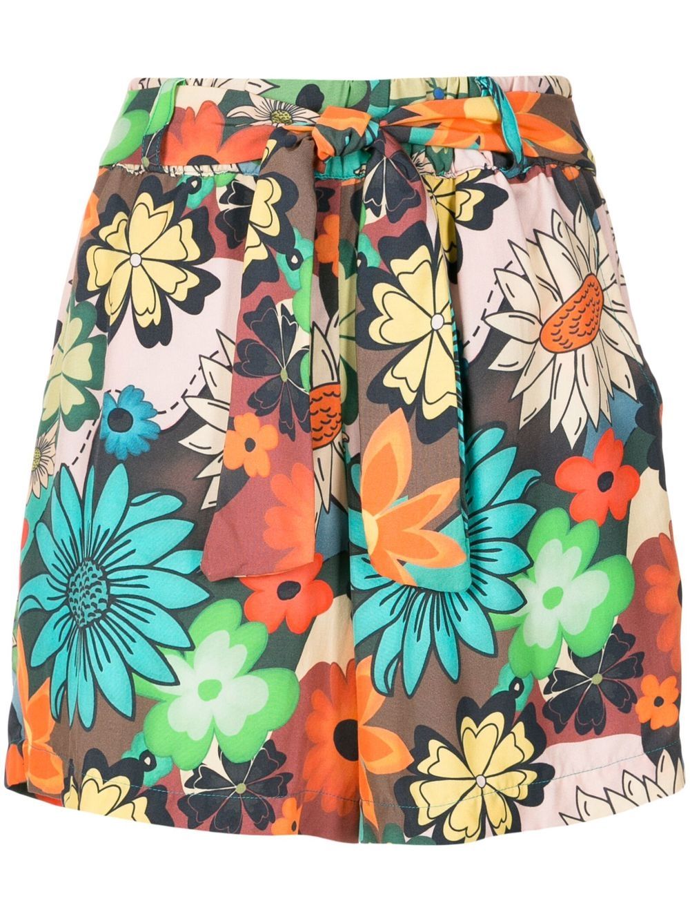 Amir Slama Shorts mit Blumen-Print - Mehrfarbig von Amir Slama