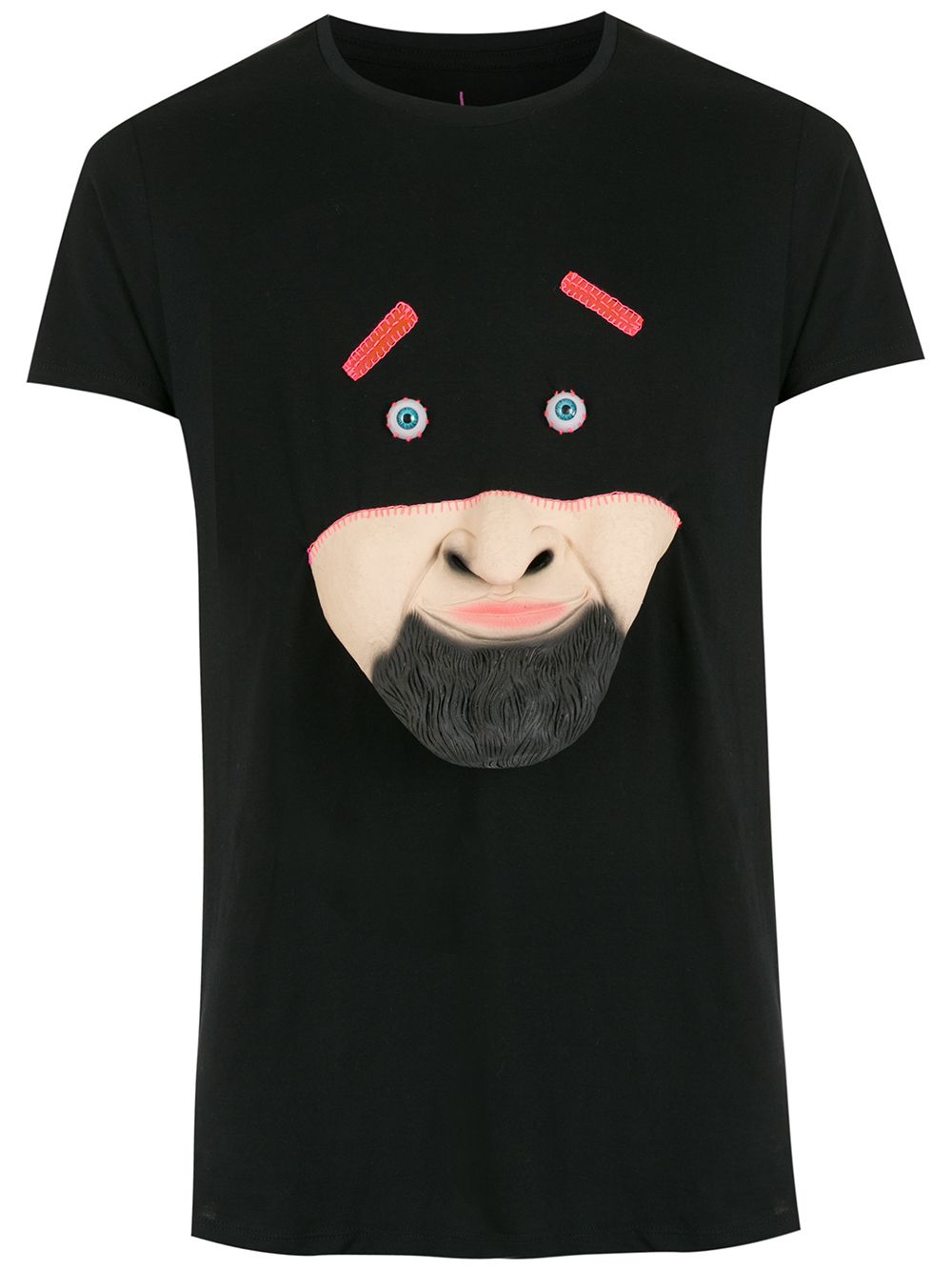 Amir Slama T-Shirt mit grafischem Print - Schwarz von Amir Slama