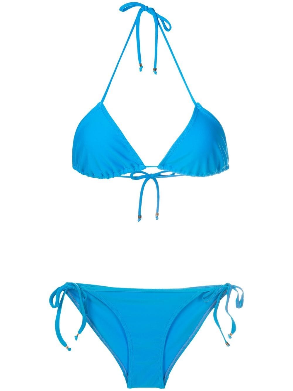Amir Slama Triangel-Bikini - Blau von Amir Slama