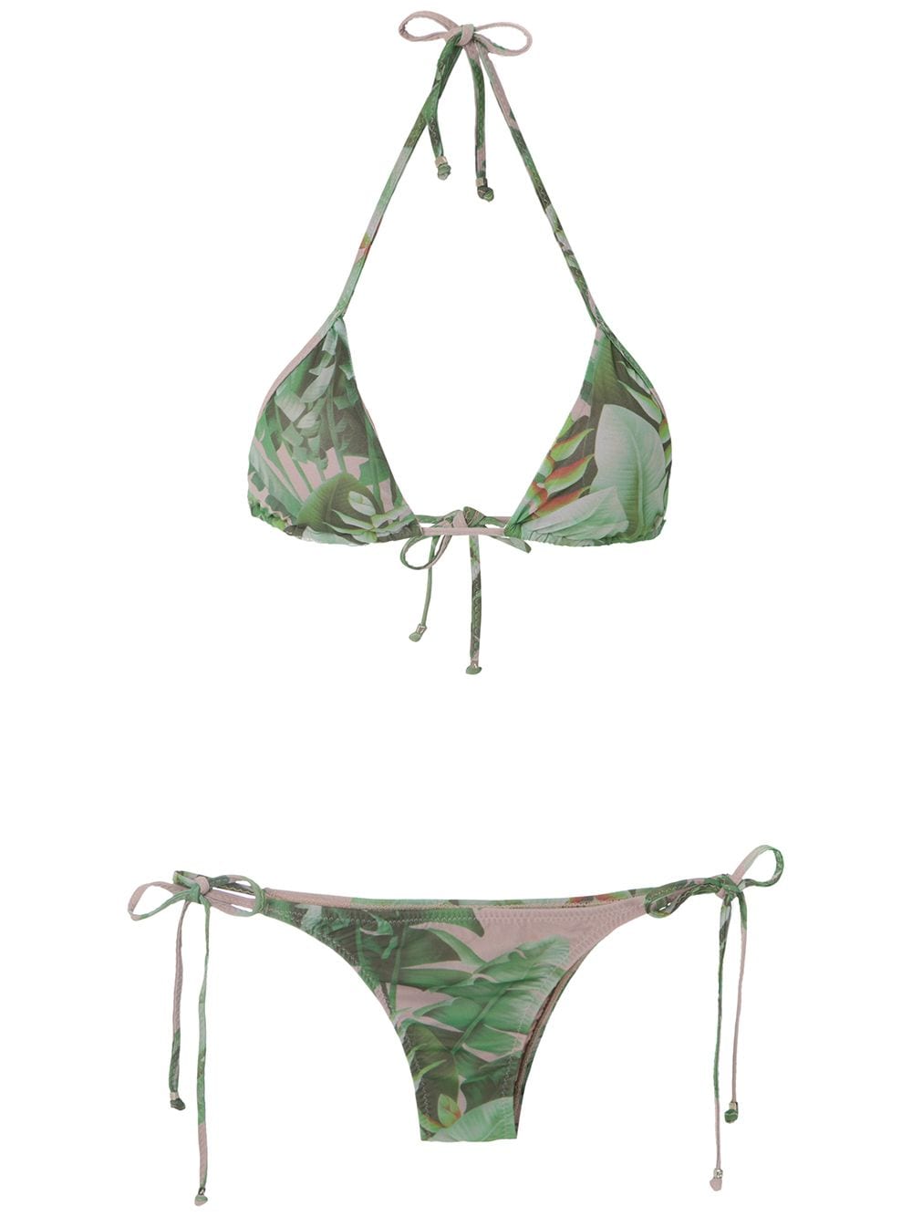 Amir Slama Triangel-Bikini - Grün von Amir Slama