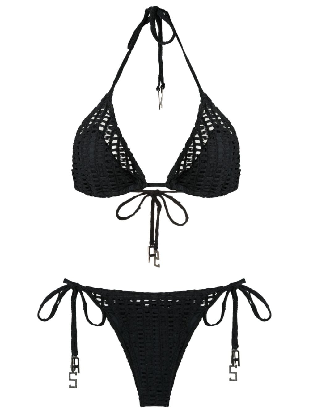 Amir Slama Triangel-Bikini - Schwarz von Amir Slama