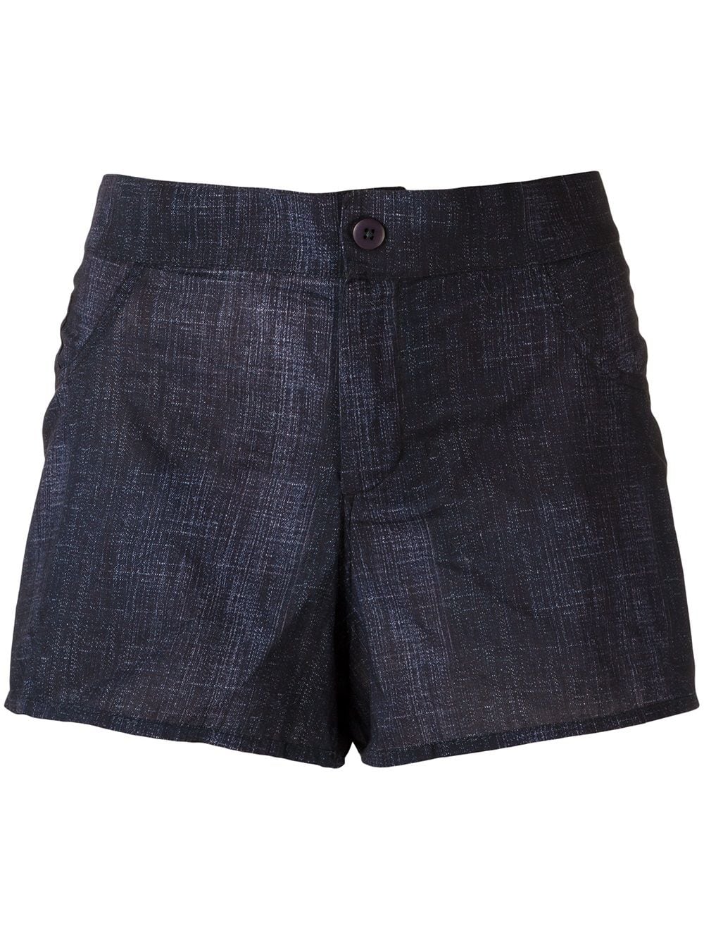 Amir Slama denim shorts - Blau von Amir Slama