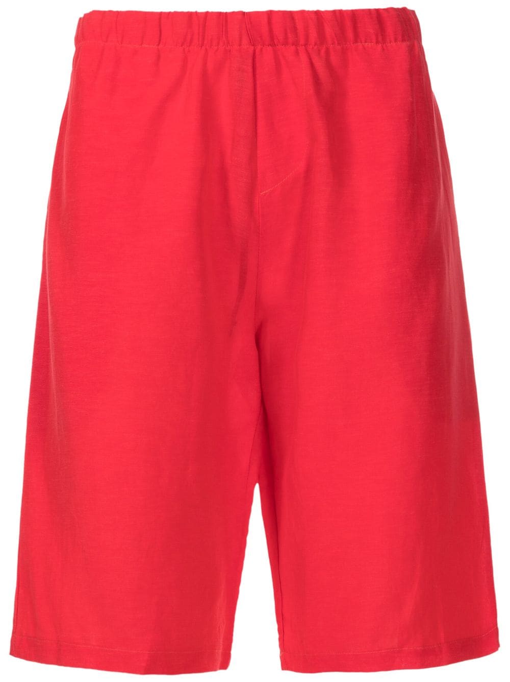 Amir Slama Shorts aus Leinen - Rot von Amir Slama