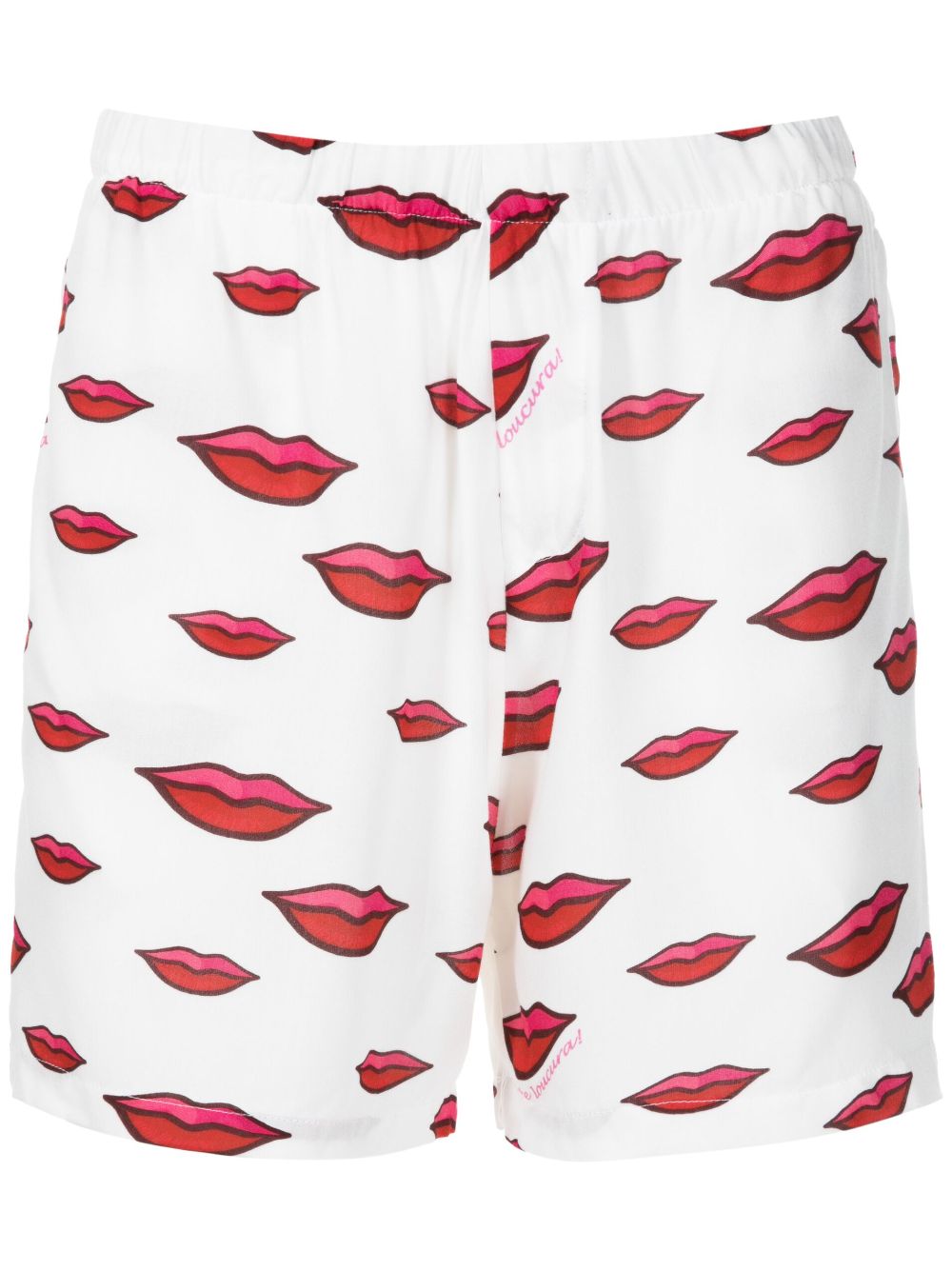 Amir Slama Shorts mit Lippen-Print - Mehrfarbig von Amir Slama