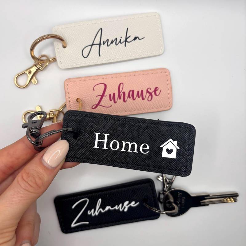 Schlüsselanhänger Personalisiert Mit Wunschtext | Custom Made Keychain Anhänger Namen Geschenkidee Muttertag Mama Beste Freundin von AmisPlotterei