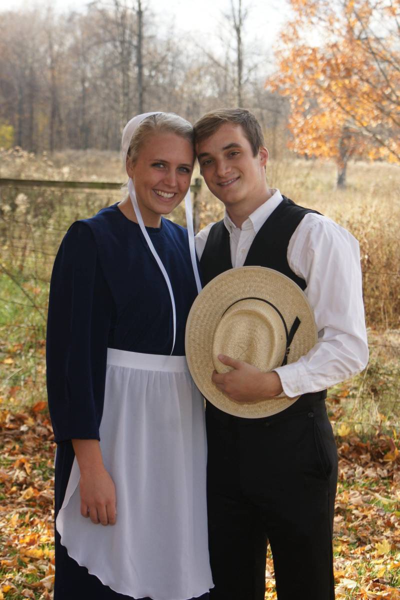 Amish Man's Strohhut X-Large New Handmade von AmishClothesline