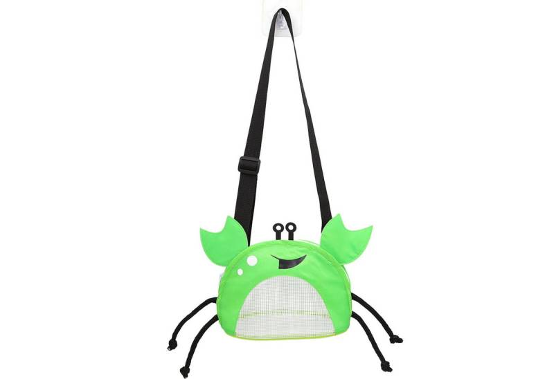 Refttenw Strandtasche Faltbare Kinder-Strandtasche mit Netzdesign von Refttenw