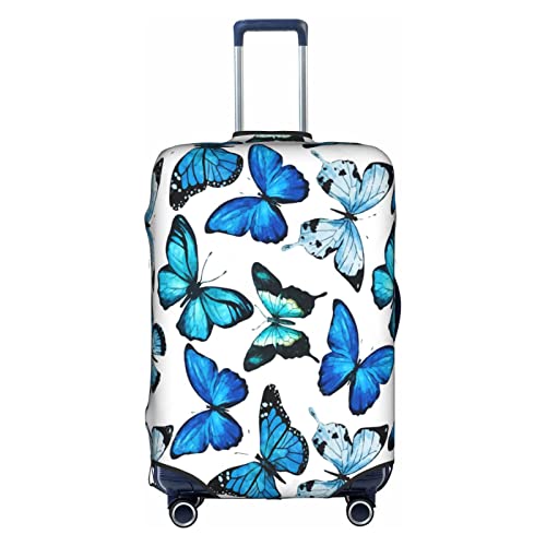 Amkong Butterfly Trolley Kofferüberzug Elastisch Kofferüberzug Damen Mädchen Gepäckhülle Klein von Amkong