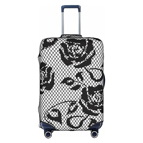 Amkong Creative Lace Texture Trolley Kofferbezug Elastische Kofferabdeckung Damen Mädchen Gepäckabdeckung Medium von Amkong