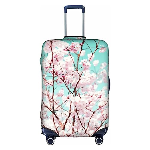 Amkong Interessante Blumen Trolley Kofferüberzug Elastische Kofferabdeckung Damen Mädchen Gepäckabdeckung Medium von Amkong