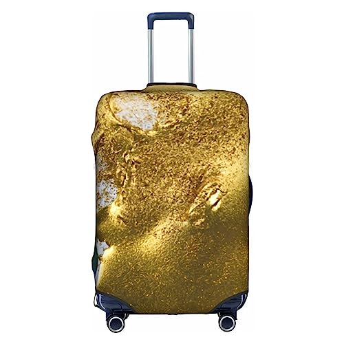 Amkong Trolley-Kofferhülle mit Marmorstruktur, elastisch, für Damen und Mädchen, Größe XL, Marmor-Textur3, xl von Amkong