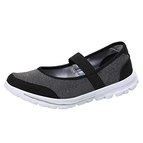 Gemütlich Atmungsaktive Schuhe, Amlaiworld Damen Casual Flach Ballerinas Sommer Elegant Segelschuhe Outdoor Frauen Freizeit Espadrilles Stilvoll Urlaub Sneaker Laufschuhe von Amlaiworld - Damen Schuhe