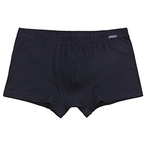 2er Pack Ammann Herren Retro-Shorts - Cotton & More - Angenehm weicher Modal-Stoff - Farbe Schwarz - Größe 5 von Ammann