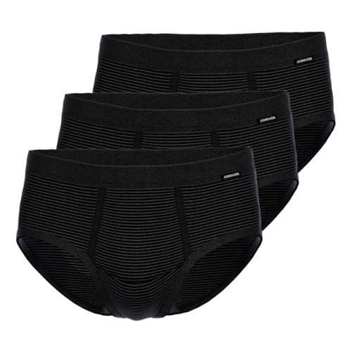 Ammann - Jeans - Slip Unterhose mit Eingriff - 3er Pack (9 Anthrazit) von Ammann