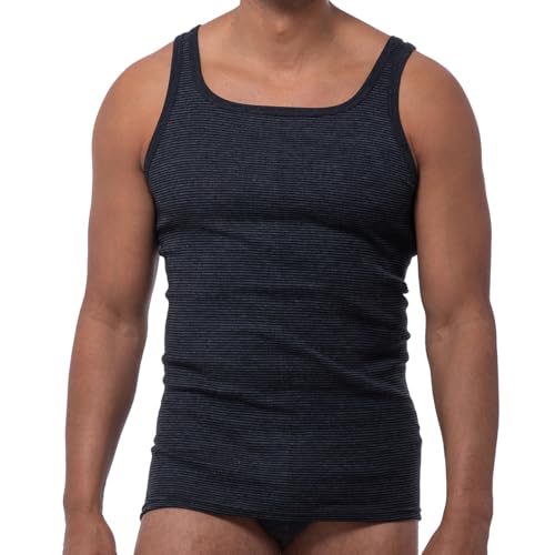 Ammann - Jeans - Sportjacke Unterhemd - 3er Pack (10 Anthrazit) von Ammann