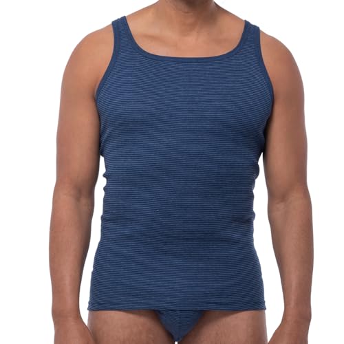 Ammann - Jeans - Sportjacke Unterhemd - 3er Pack (7 Blau) von Ammann