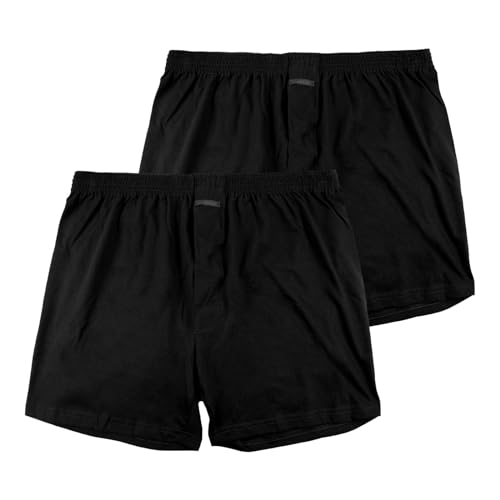 Ammann 2er Pack Boxer Shorts mit Eingriff Boxershorts Pants schwarz (5 / M, schwarz) von Ammann