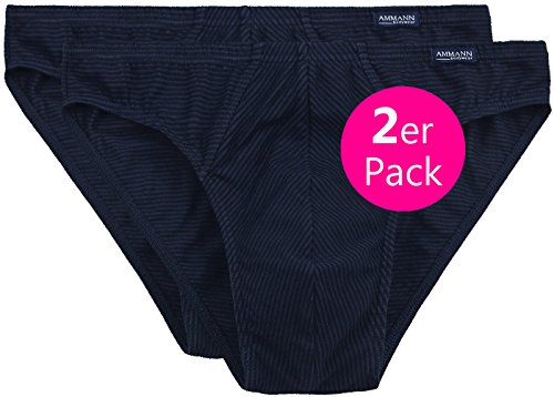 Ammann - 2er-Pack Herren Mini Slip ''Cotton & More'' Nachtblau 8 von Ammann