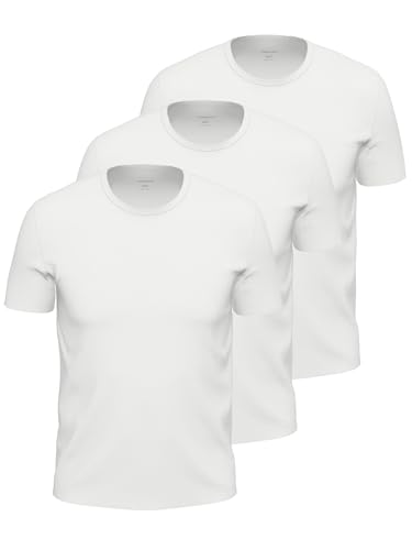 Ammann 3er Pack Shirt 1/2 Arm Micro Modal 10114 Gr. XL in Weiss von Ammann