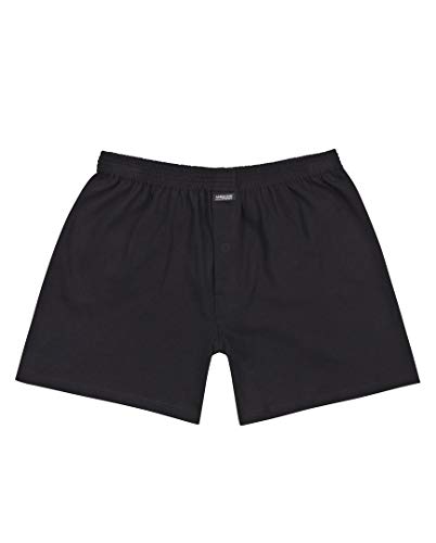 Ammann Basic Cotton Boxer-Shorts 3er Pack Black 5 von Ammann