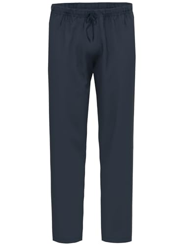 Ammann Bio Herren-Hose, lang Single-Jersey dunkelblau Größe L von Ammann