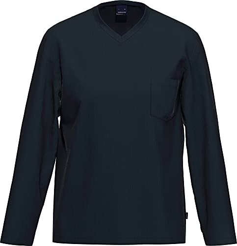 Ammann Bio Herren-Langarmshirt Single-Jersey dunkelblau Größe 4XL Ammann Bio Herren-Langarmshirt Single-Jersey dunkelblau Größe 4XL von Ammann