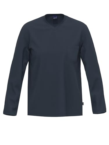 Ammann Bio Herren-Langarmshirt Single-Jersey dunkelblau Größe XL von Ammann