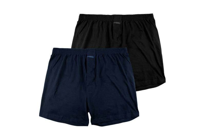 Ammann Boxershorts 2er Pack GOTS Boxer Shorts (2-St., 2 Stück) mit Eingriff von Ammann