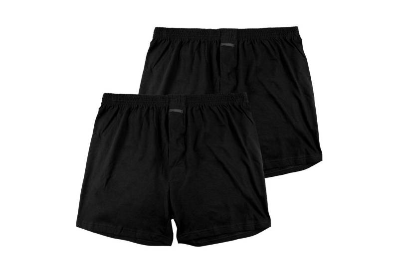 Ammann Boxershorts 2er Pack GOTS Boxer Shorts (2-St., 2 Stück) mit Eingriff von Ammann