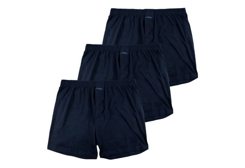 Ammann Boxershorts 3er Pack GOTS Boxer Shorts (3-St., 3 Stück) mit Eingriff von Ammann