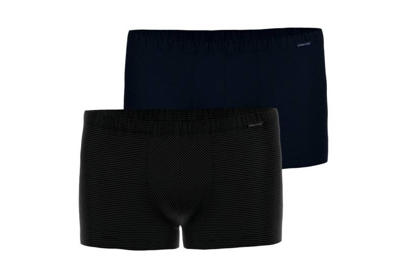 Ammann Boxershorts Herren Retro Short (2-St., 2 Stück) mit Streifen von Ammann