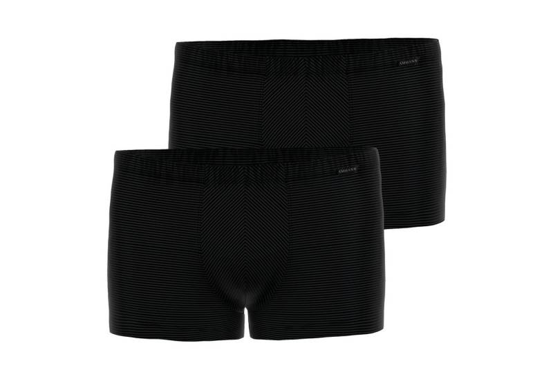 Ammann Boxershorts Herren Retro Short (2-St., 2 Stück) mit Streifen von Ammann