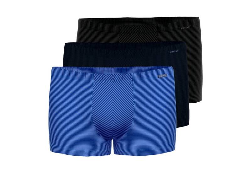 Ammann Boxershorts Herren Retro Short (3-St., 3 Stück) mit Streifen von Ammann