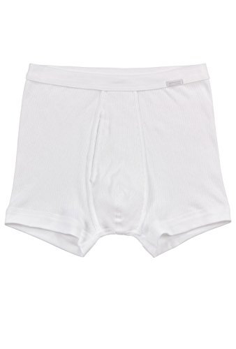 Ammann Herren Hose kurz mit Eingriff Doppelripp 2-fädig Exquisit 3er Pack Größe 8 von Ammann