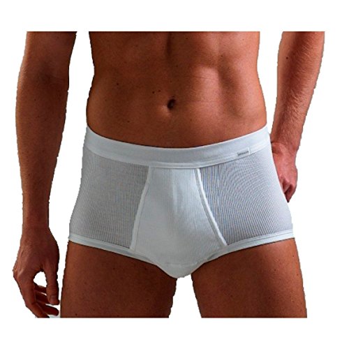 Ammann Herren Long-Slip mit Eingriff Doppelripp 2-fädig Exquisit 3er Pack Größe 7 von Ammann