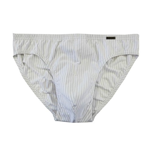 Ammann Herren Mini-Slip Smart & Stripes 3er Pack Farbe weiß, Größe 8 von Ammann