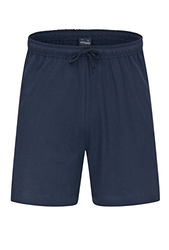 Ammann Herren Pyjamahose kurz (4XL, dunkelblau) von Ammann